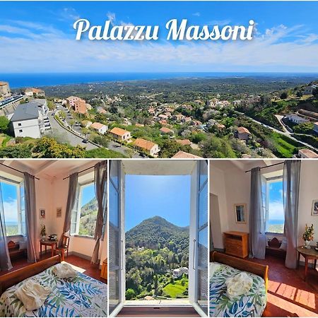 Palazzu Massoni, Magnifique Vue Sur La Mer Et La Montagne, Clim, Wifi, Parking Gratuit Сервион Екстериор снимка
