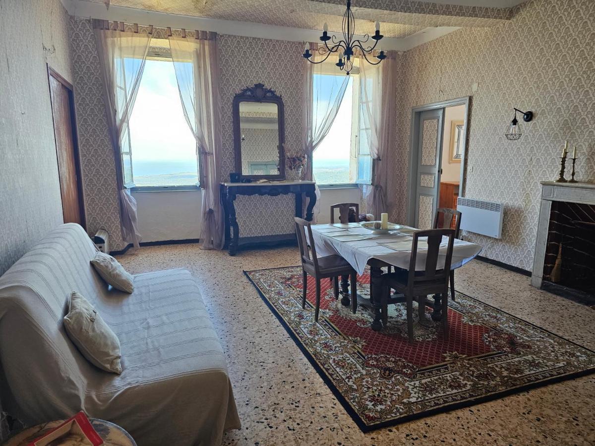 Palazzu Massoni, Magnifique Vue Sur La Mer Et La Montagne, Clim, Wifi, Parking Gratuit Сервион Екстериор снимка