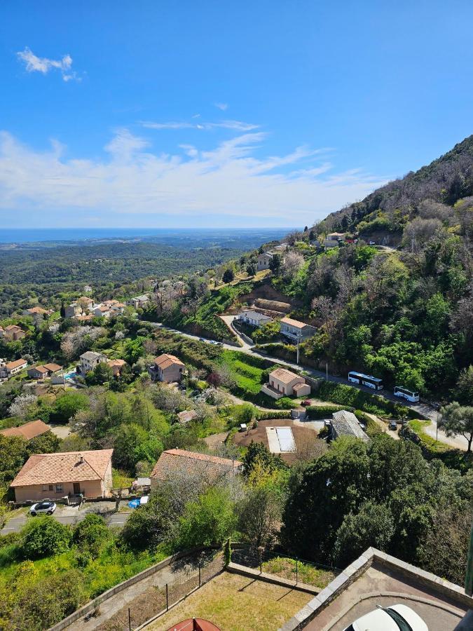 Palazzu Massoni, Magnifique Vue Sur La Mer Et La Montagne, Clim, Wifi, Parking Gratuit Сервион Екстериор снимка