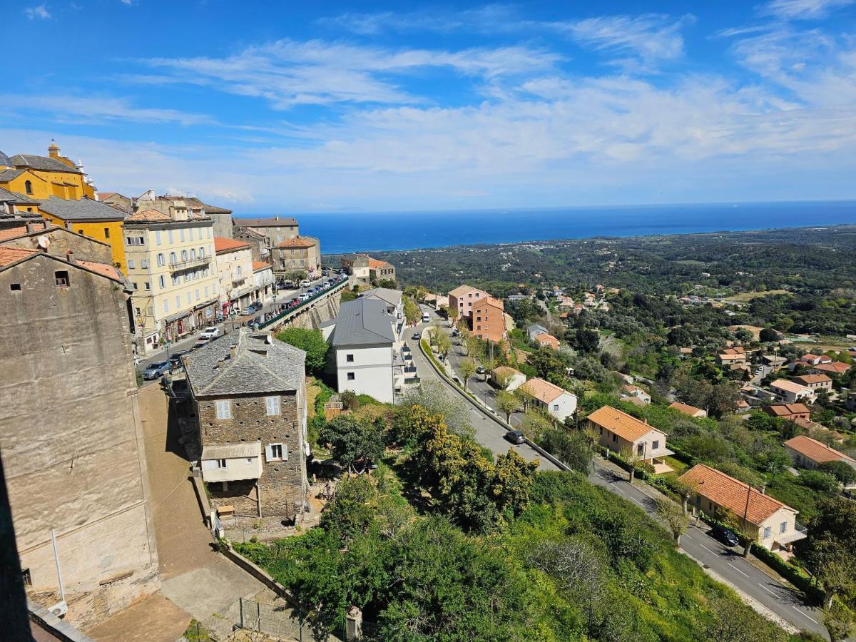 Palazzu Massoni, Magnifique Vue Sur La Mer Et La Montagne, Clim, Wifi, Parking Gratuit Сервион Екстериор снимка