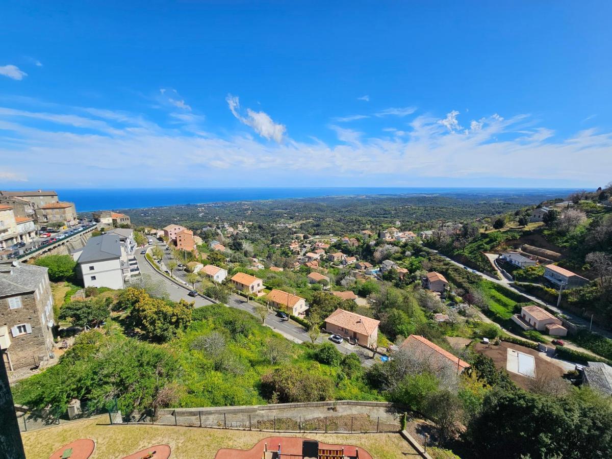 Palazzu Massoni, Magnifique Vue Sur La Mer Et La Montagne, Clim, Wifi, Parking Gratuit Сервион Екстериор снимка